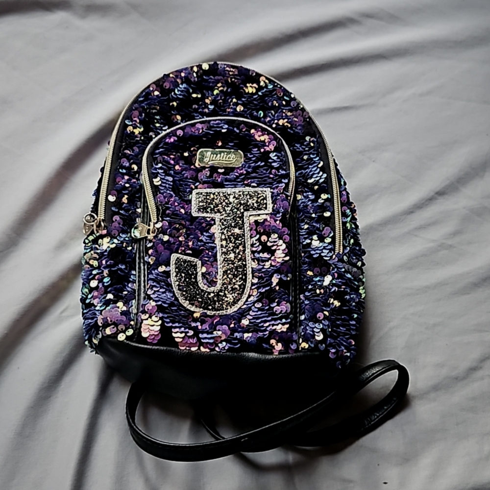 JUSTICE MINI J BACKPACK